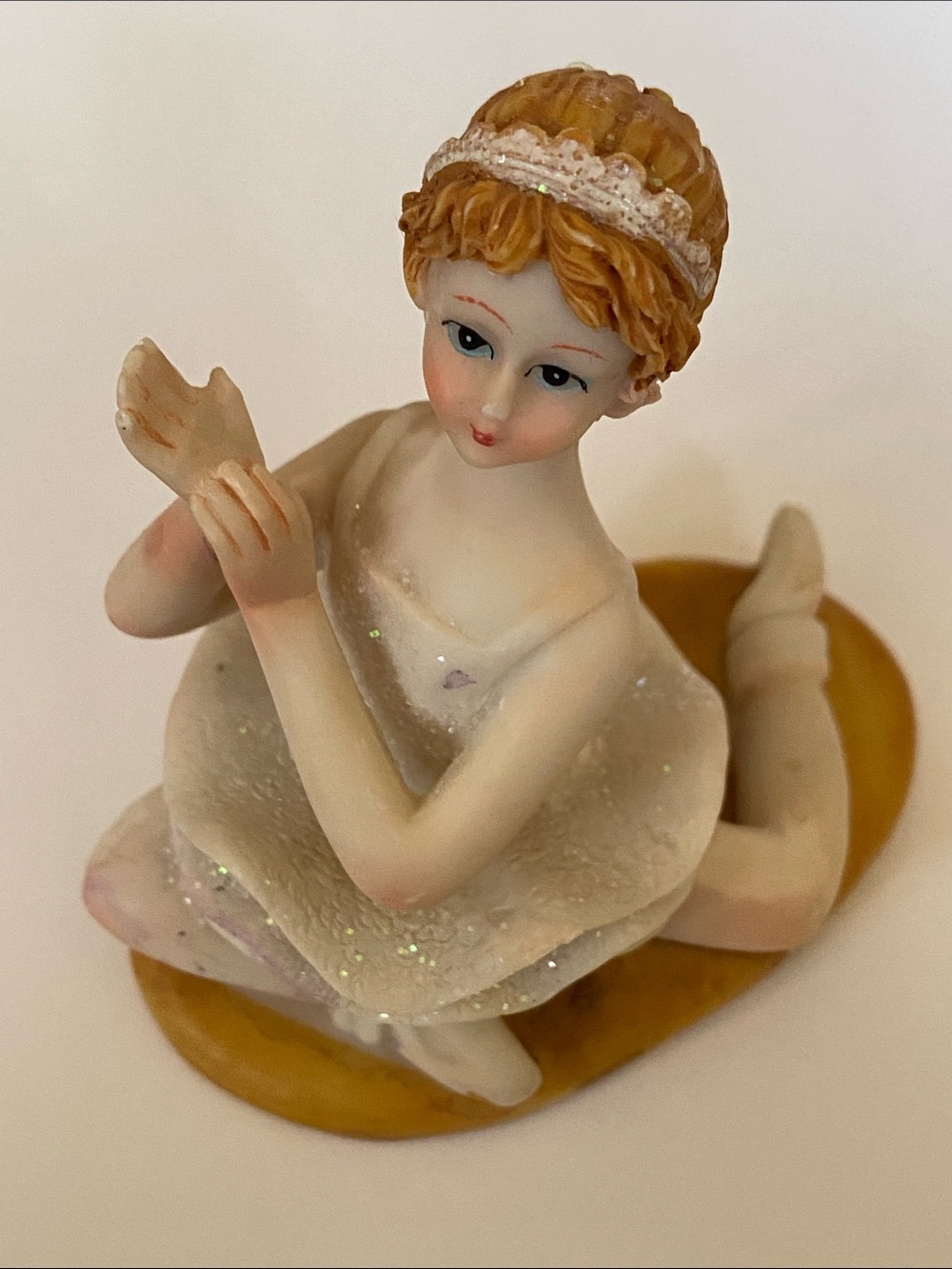 Vintage 80s resin ballerina 🩰 figurine